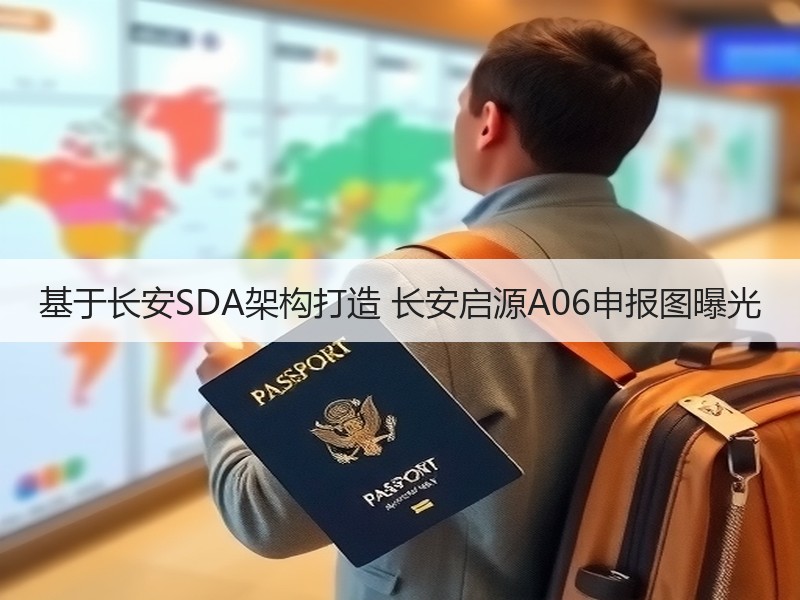 基于长安SDA架构打造 长安启源A06申报图曝光