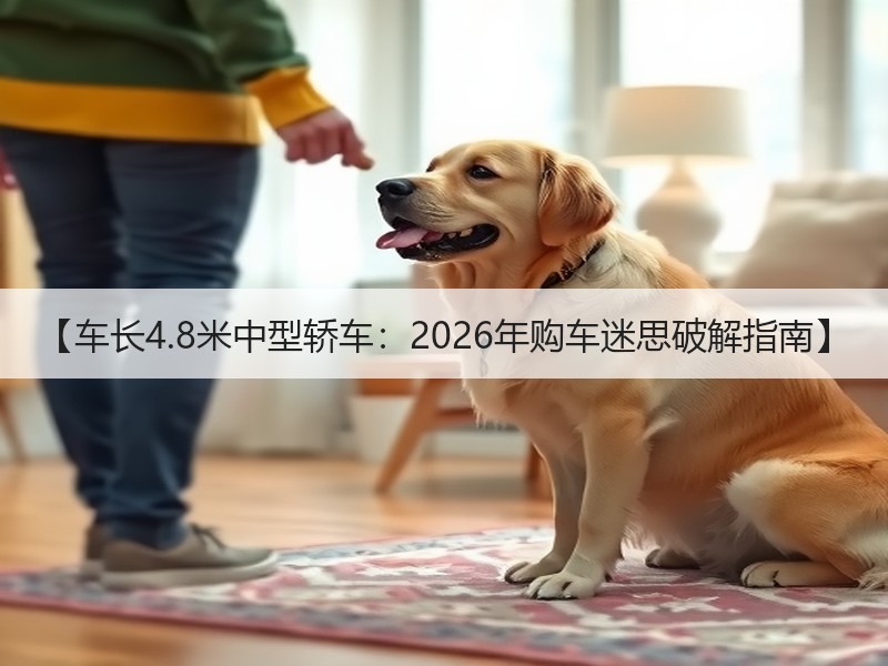 【车长4.8米中型轿车：2026年购车迷思破解指南】