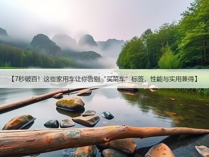 【7秒破百！这些家用车让你告别“买菜车”标签，性能与实用兼得】