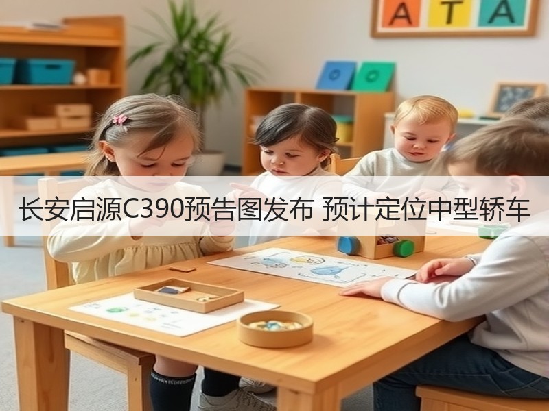 长安启源C390预告图发布 预计定位中型轿车