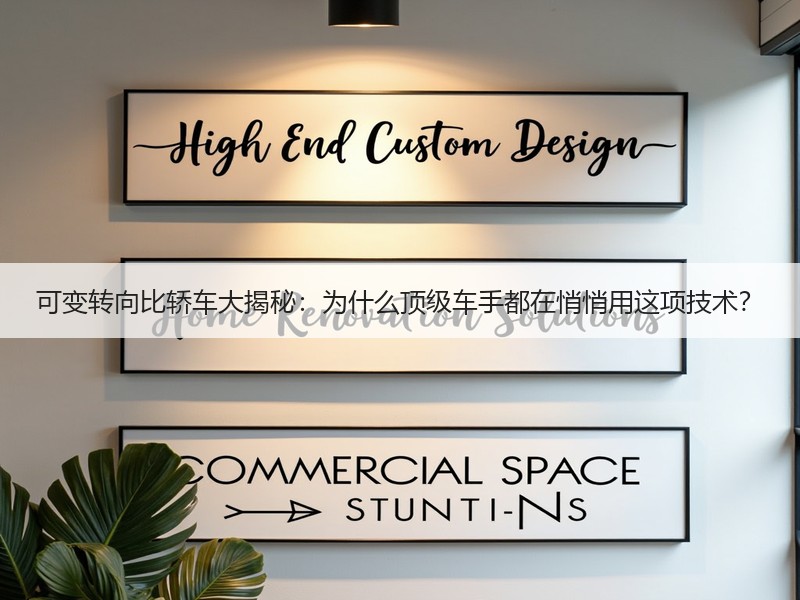 可变转向比轿车大揭秘：为什么顶级车手都在悄悄用这项技术？