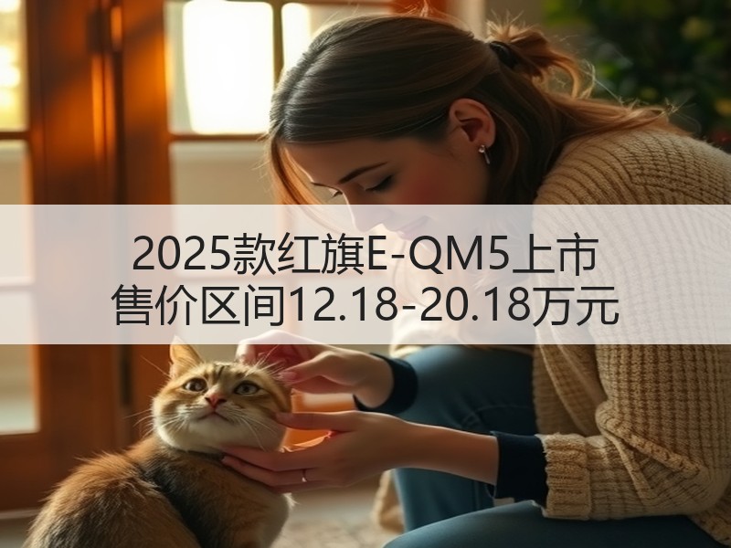 2025款红旗E-QM5上市 售价区间12.18-20.18万元