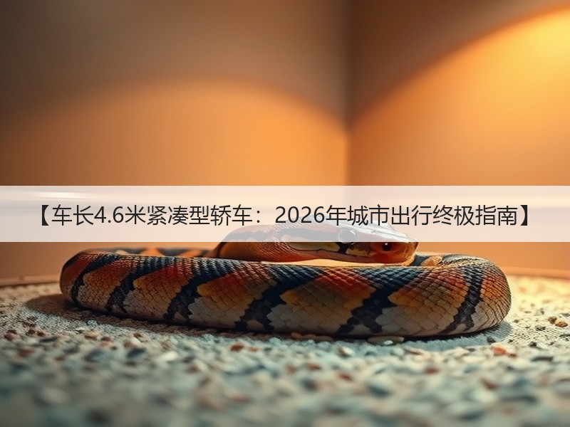【车长4.6米紧凑型轿车：2026年城市出行终极指南】