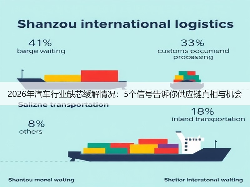 2026年汽车行业缺芯缓解情况：5个信号告诉你供应链真相与机会