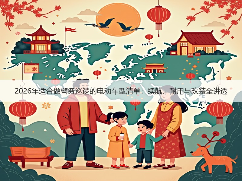 2026年适合做警务巡逻的电动车型清单：续航、耐用与改装全讲透