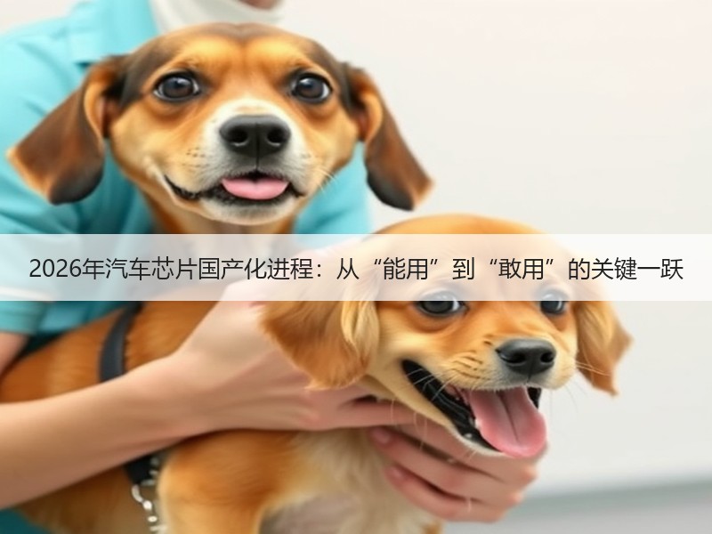 2026年汽车芯片国产化进程：从“能用”到“敢用”的关键一跃