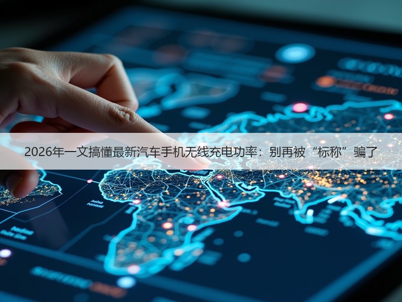 2026年一文搞懂最新汽车手机无线充电功率：别再被“标称”骗了