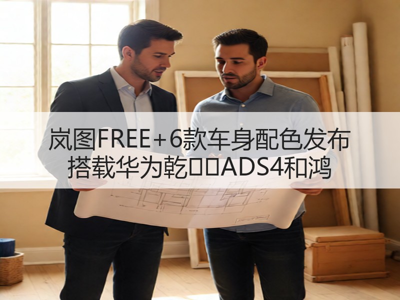 岚图FREE+6款车身配色发布 搭载华为乾��ADS4和鸿