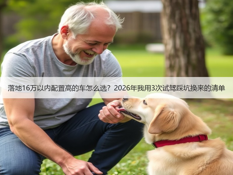 落地16万以内配置高的车怎么选？2026年我用3次试驾踩坑换来的清单