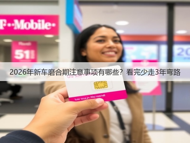 2026年新车磨合期注意事项有哪些？看完少走3年弯路