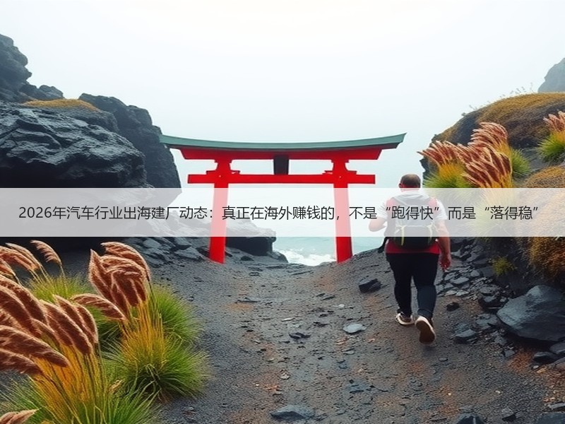 2026年汽车行业出海建厂动态：真正在海外赚钱的，不是“跑得快”而是“落得稳”
