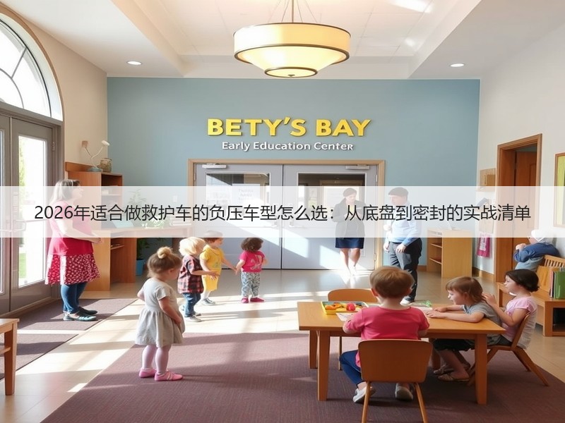 2026年适合做救护车的负压车型怎么选：从底盘到密封的实战清单