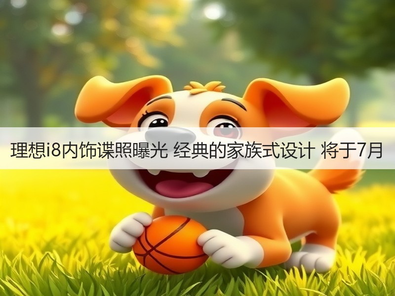 理想i8内饰谍照曝光 经典的家族式设计 将于7月