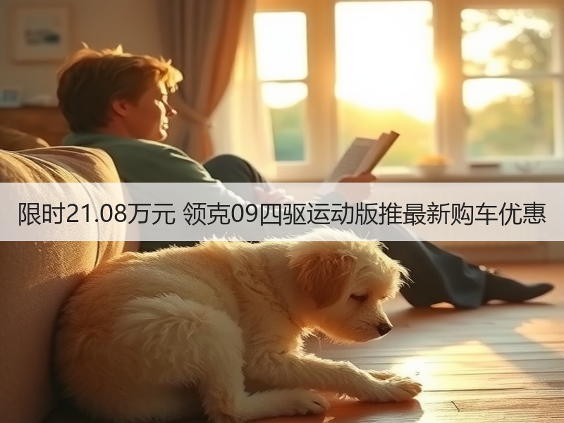 限时21.08万元 领克09四驱运动版推最新购车优惠